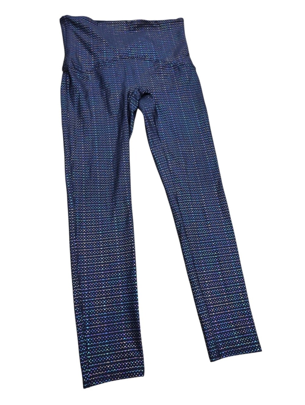 SPANX Black Rainbow Micro Dot High-Waist Leggings
